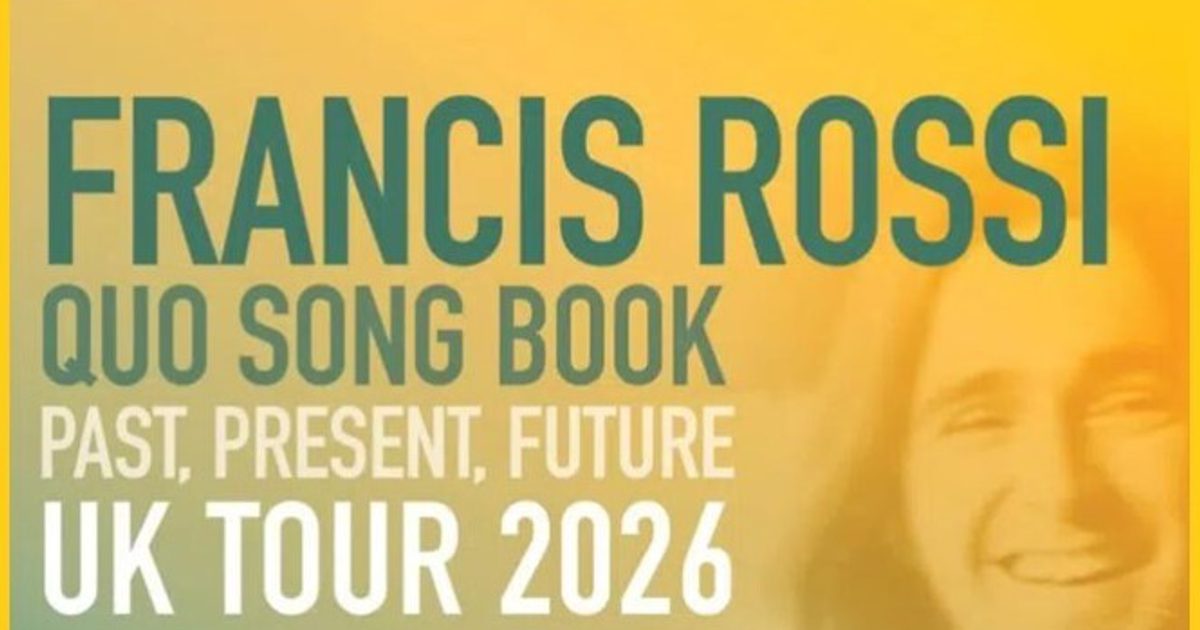 FRANCIS ROSSI 'SONGBOOK: QUO - PAST, PRESENT, FUTURE'